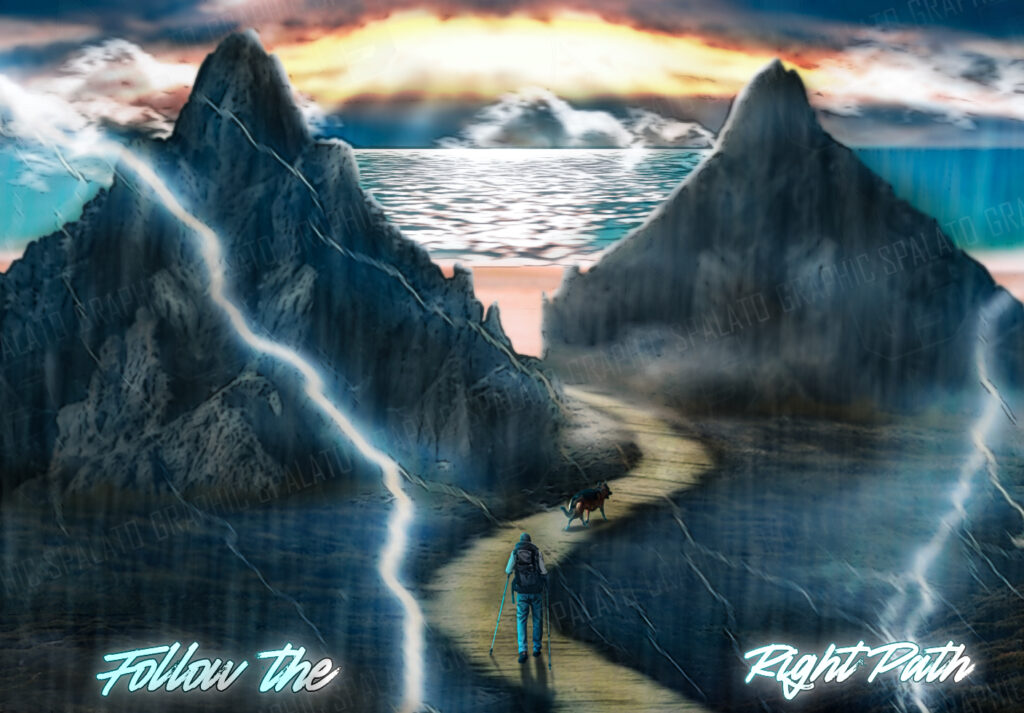 south, sunset, path, digital, exhibitions