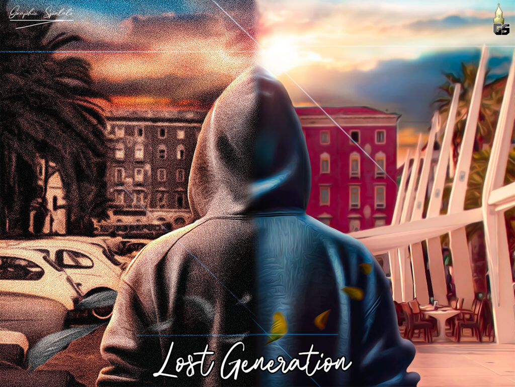 lost generation split graphic