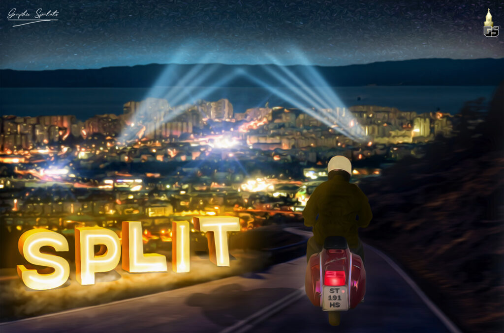 split hoolywood style